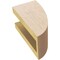 Ekena Millwork 4"W x 4"D x 8"H Wide Durham Rough Cedar Woodgrain TimberThane Corbel, Primed Tan CORUR04X04X08DURRCPR - alternate 2